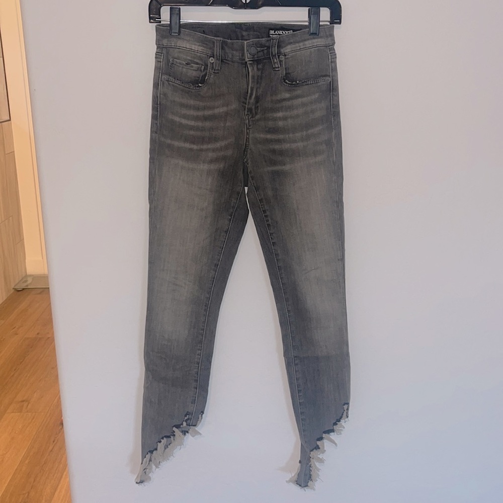 Womens grey wash denim